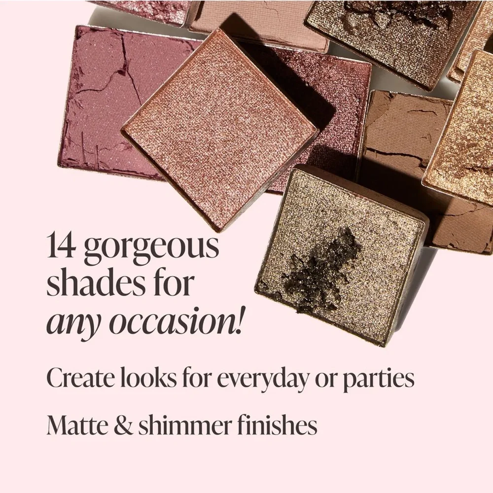 Mally Beauty Best Dressed Lids Eyeshadow Palette NWT BNIB - Picture 10 of 16